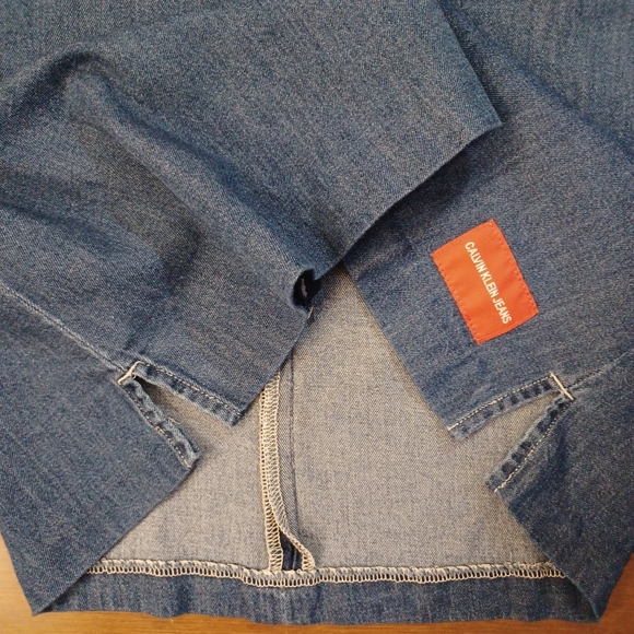 Calvin Klein Y2K denim top - Picture 7 of 13